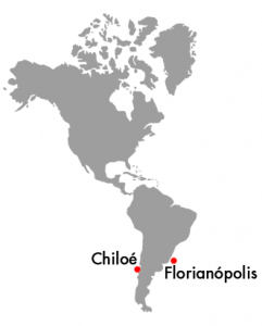 Chiloé y Florianópolis