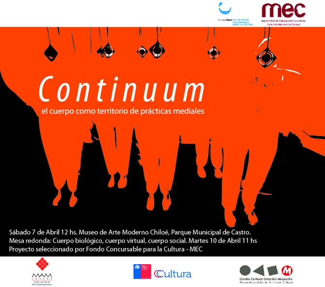Invitación Continuum MAM 2012 - Talleres en Residencia