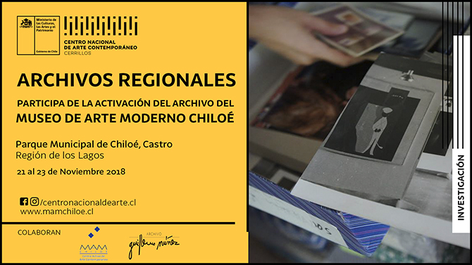 Encuentro Archivos de Arte Regionales se realizará en el MAM Chiloé